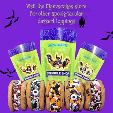Halloween Sprinkles by Manvscakes | 8oz Fun