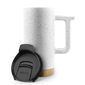Ello Aspen 16 oz Ceramic Travel Mug - Stylish & Eco-Friendly