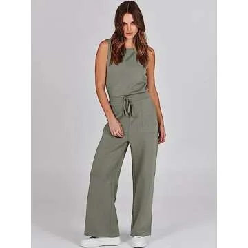ANRABESS Women’s Stylish Jumpsuit for Summer Fashion