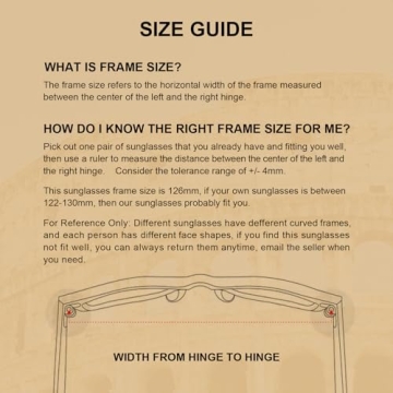 CARFIA Small Face Polarized Sunglasses for Women