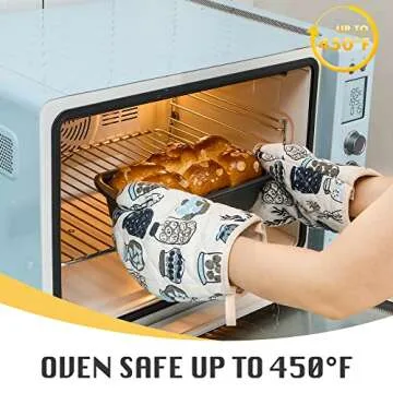 HONGBAKE 3 Pack Nonstick Bread Pan Set for Baking