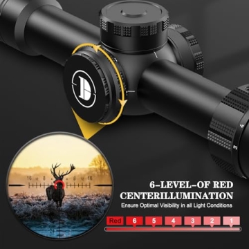 DISCOVERYOPT ED-AR 1-6X24IR LPVO Scope for Precision Shooting