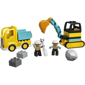 LEGO DUPLO Town Truck & Excavator Set for Toddlers