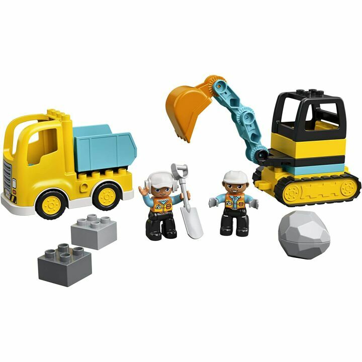 LEGO DUPLO Town Truck & Excavator Set for Toddlers