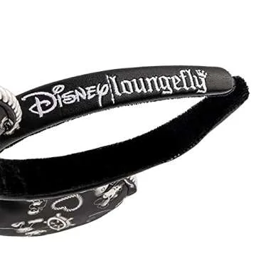 Loungefly x Disney Mickey Mouse Steamboat Willie Applique Hat Rope Piping Headband