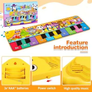 Kids Musical Piano Mats - Fun & Educational for All Ages