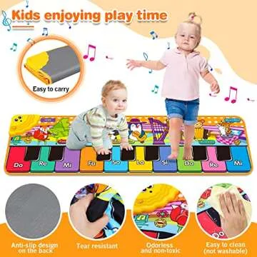 Kids Musical Piano Mats - Fun & Educational for All Ages