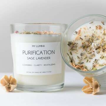 Relaxing Aromatherapy Candle for Stress Relief