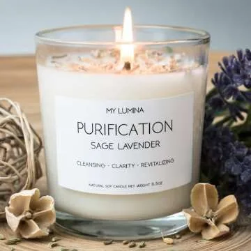 Relaxing Aromatherapy Candle for Stress Relief