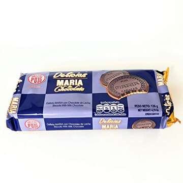 Galleta Maria Chocolate Delicias Venezuela 136gr - Indulge in Sweet Delight