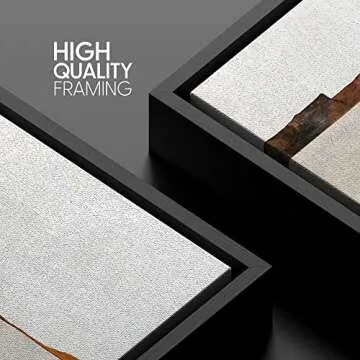 Unique SIGNWIN Framed Canvas Art 24"x24" | Modern Wall Decor