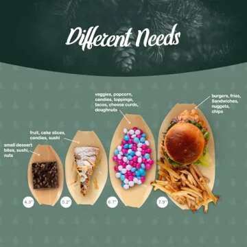 BambooMN Wooden Boat Dishes - Eco-Friendly Dining Solution
