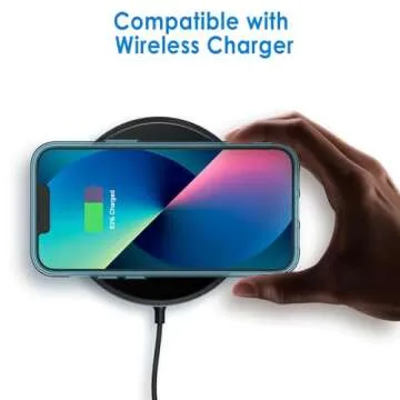 JETech iPhone 13 Mini Case - Shockproof & Clear Bumper