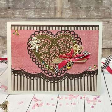 Buttons Galore & More Cute and Colorful Valentine's Day 50 Piece Assortments of Novelty Buttons for Sewing and Crafts