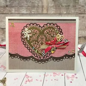 Buttons Galore & More Cute and Colorful Valentine's Day 50 Piece Assortments of Novelty Buttons for Sewing and Crafts