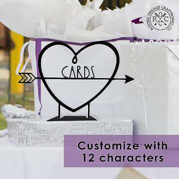 Conversation Hearts - Valentines Day Gifts for Her and for Him Anniversary Gifts for Couple Neutral Valentines Day Decorations Heart Sculpture Love Sculpture Unique Wedding Gifts Couple Signs