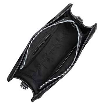 Nine West Aidenne Satchel Black One Size