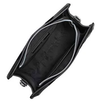 Nine West Aidenne Satchel Black One Size