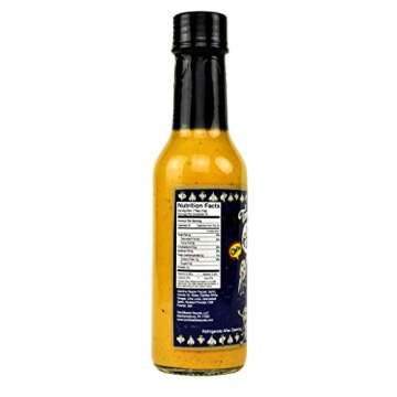 Torchbearer Sauces Garlic Reaper Sauce, 5 ounces - Carolina Reaper Peppers - All Natural, Vegan, Ext...