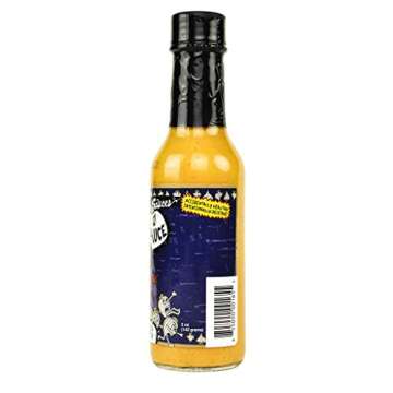 Torchbearer Sauces Garlic Reaper Sauce, 5 ounces - Carolina Reaper Peppers - All Natural, Vegan, Extract-Free, Made in USA and Featured on Hot Ones