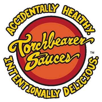 Torchbearer Sauces Garlic Reaper Sauce, 5 ounces - Carolina Reaper Peppers - All Natural, Vegan, Extract-Free, Made in USA and Featured on Hot Ones