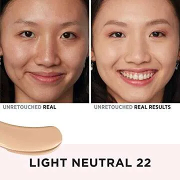IT Cosmetics Light Neutral Foundation with Hyaluronic Acid - Hydrating, Minimizes Pores, Natural Rad...