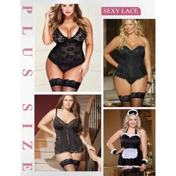 Buauty Black Sheer Thigh High Stockings for Women