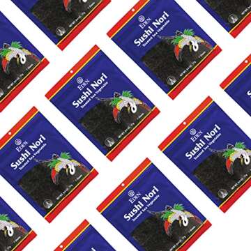 Eden Foods Nori Sushi Toasted 7 Sheets, 0.6 oz