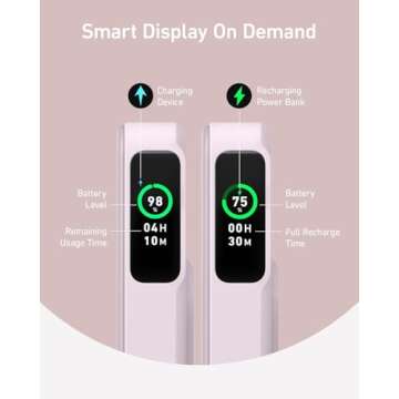 Anker MagGo Power Bank, Qi2 Certified 15W Fast MagSafe Compatible Mobile Charger, 10,000mAh Battery,...