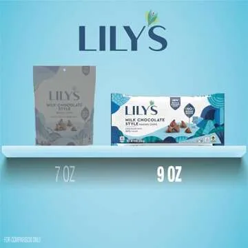 LILY'S No Sugar Added Baking Chips - Guilt Free Indulgence