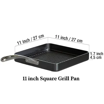 Cooks Standard Nonstick Grill Пан 11x11 Durable Skillet
