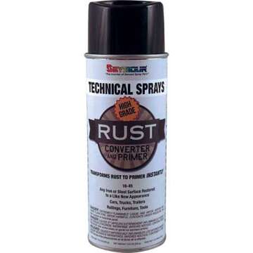 Seymour Rust Converter & Primer - 12 Oz. Aerosol Can, 6 Cans/Case