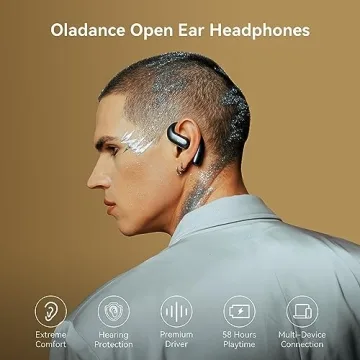 Oladance OWS Pro Open Ear Headphones with 58 Hours Playtime