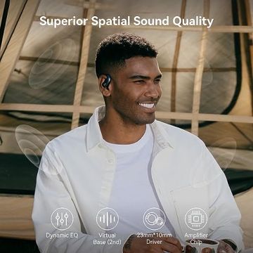 Oladance OWS Pro Open Ear Headphones with 58 Hours Playtime