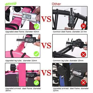 Newan 48" Fitness Trampoline - Silent Rebounder for Adults