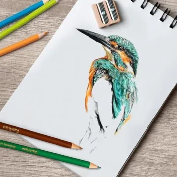 FanVean 50-Color Colored Pencils Set for Creative Fun