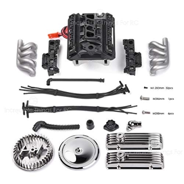 RC Car F82 V8 Engine Cover for R/C Crawlers and More