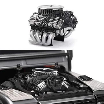 RC Car F82 V8 Engine Cover for R/C Crawlers and More