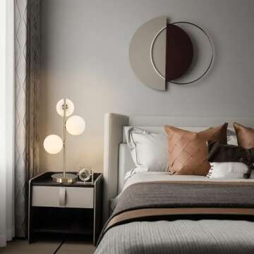 Fulesi Globe Table Lamp - Mid Century Elegant Design