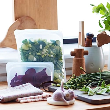 Stasher Eco-Friendly Silicone Storage Bags 4-Pack