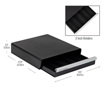 Mind Reader Coffee Pod Drawer - Stylish & Space-Saving Organizer
