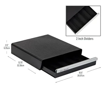 Mind Reader Coffee Pod Drawer - Stylish & Space-Saving Organizer