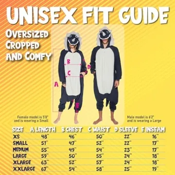 Plush Adult Onesie Halloween Costume for Fun