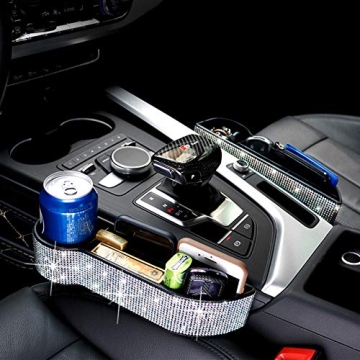 Rhinestone Car Organizer Chic Style & Functionality