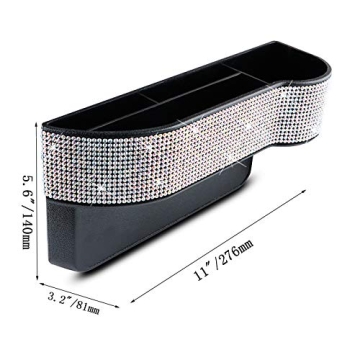 Rhinestone Car Organizer Chic Style & Functionality