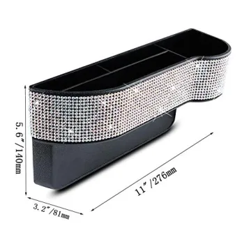 Rhinestone Car Organizer Chic Style & Functionality