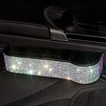 Rhinestone Car Organizer Chic Style & Functionality