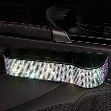 Rhinestone Car Organizer Chic Style & Functionality