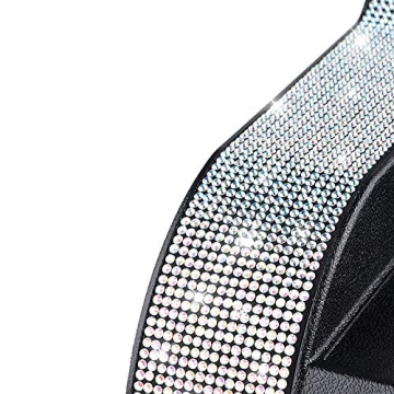 Rhinestone Car Organizer Chic Style & Functionality