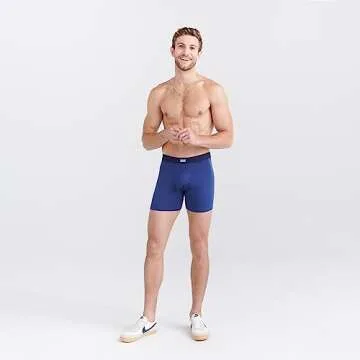 SAXX Underwear Co. Men's Daytripper Boxer Briefs with Built-in Pouch Support, Fall (Pack of 3)